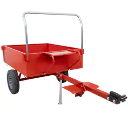 Reboque / Atrelado com taipal rebatível - Motoenxada